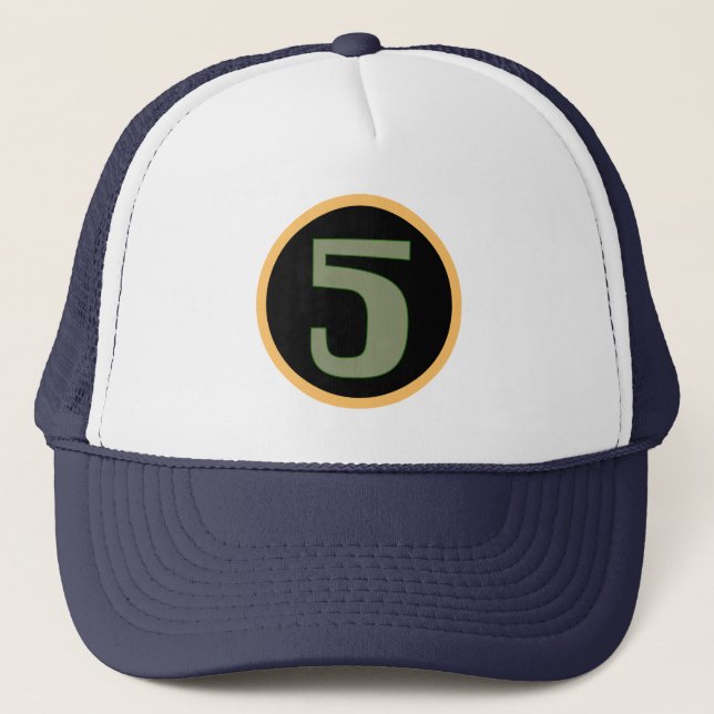 Boné Número 5 (Frente)