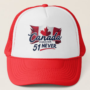 Boné Nunca 51, Canada Forever, Canadian Flag Maple Leaf