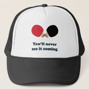 Boné Nunca Vejo Que Vai Ping Pong