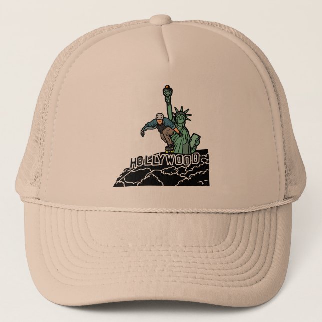 Boné NY e LA Trucker Hat (Frente)