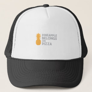 Boné O abacaxi pertence na pizza