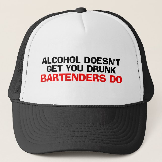 Boné O álcool não te dá Bebado (Frente)