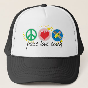 Boné O amor da paz ensina
