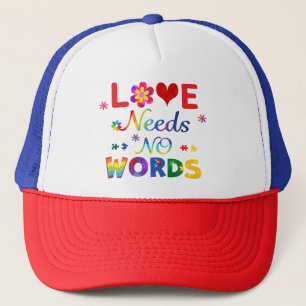 Boné O Amor Não Precisa De Palavras