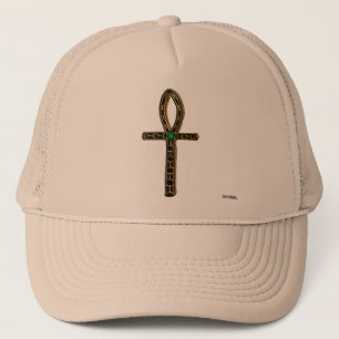 Boné O Ankh (ouro)