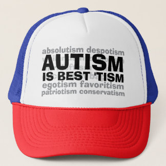 Boné O AUTISM É O MELHOR "TISM Trucker Hat"