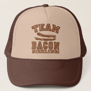 Boné O BACON da EQUIPE sido camiseta CREPITANTE,