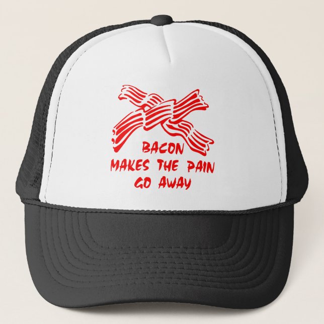 Boné O bacon faz a dor partir (Frente)