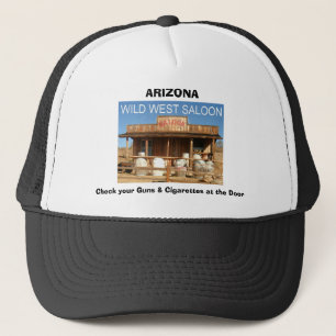 Boné O BAR OCIDENTAL SELVAGEM, ARIZONA, verifica seus