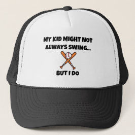 Boné O baseball, O MEU FILHO, PODE NEM SEMPRE NADAR, MA