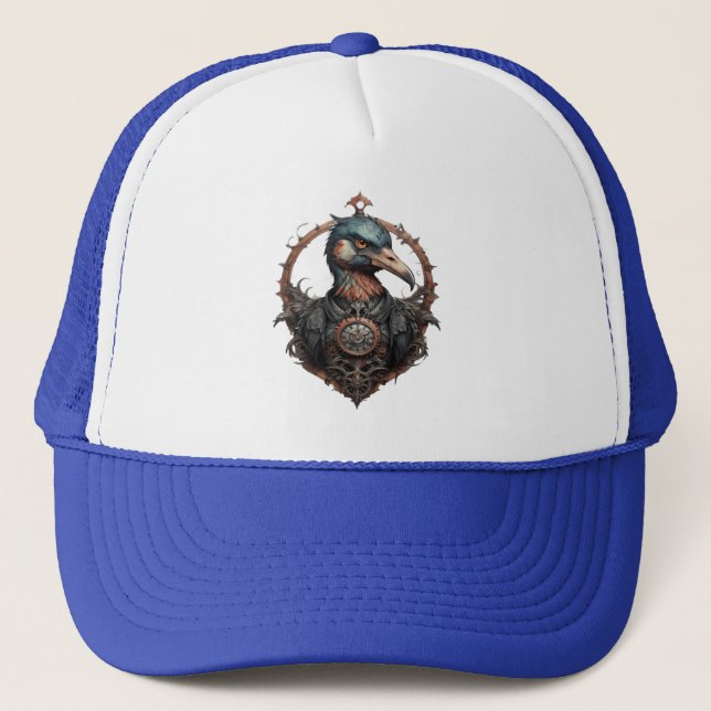 Boné "O Bico de Ferro: Um Ibis Steampunk" (Frente)