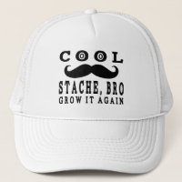 O bigode engraçado Stache legal Bro cresce-o outra