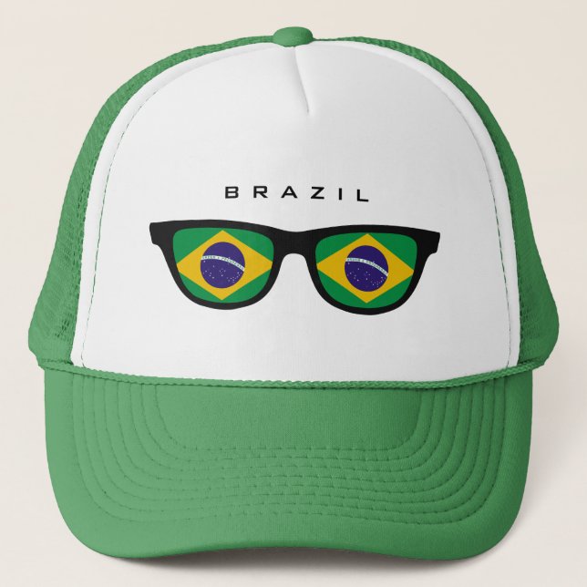 Boné O Brasil usa chapéu personalizado (Frente)