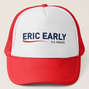 Boné O caminhoneiro Hat Eric Early para o Senado dos EU