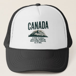 Boné O Canadá É Prova De Que O Mundo Pode Ser Diverso