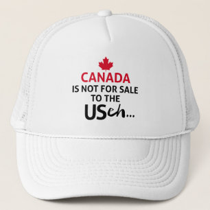 Boné O CANADÁ não é para venda aos EUA.