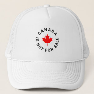 Boné O Canadá não está à venda de texto personalizado d