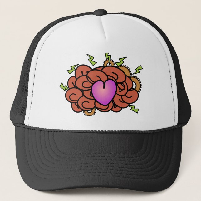 Boné O Cérebro Vai Ver As Ursos Funcionando (Frente)