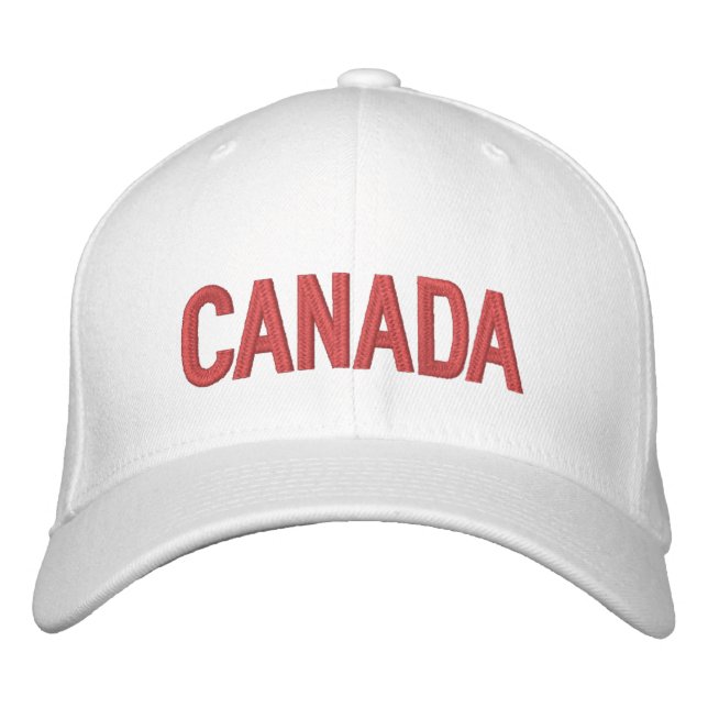 Boné O Chapéu bordado do Canadá (Frente)
