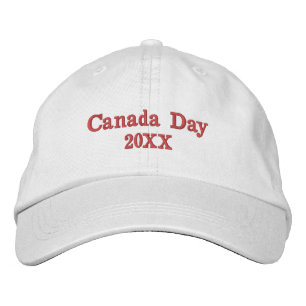 Boné O Chapéu bordado no dia do Canadá