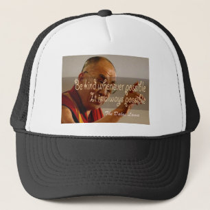 Boné O chapéu de Dalai Lama