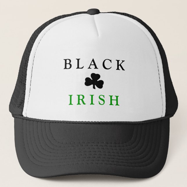 Boné O chapéu IRLANDÊS PRETO (Frente)