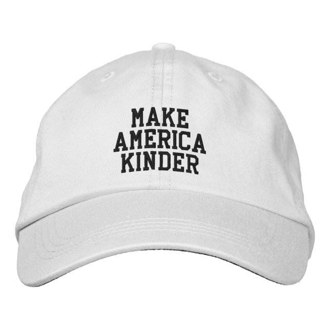 Boné O chapéu 'Make America Kinder' (Frente)