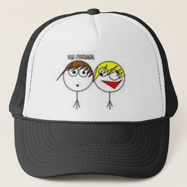 Boné O CHAPÉU SABOROSO de Stickmen!!!! (Frente)