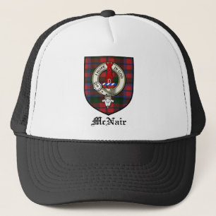 Boné O clã de McNair Crest o Tartan do crachá