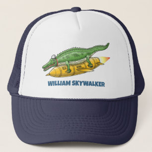 Boné O Crocodilo Foguete