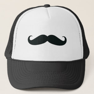 Boné O design do bigode