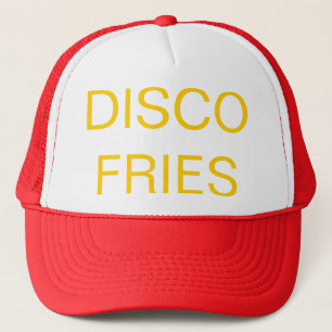 Boné O DISCO FRITA o chapéu do camionista de Frank