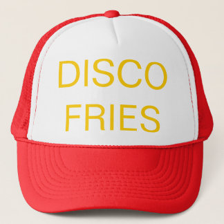 Boné O DISCO FRITA o chapéu do camionista de Frank