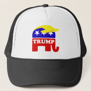 Boné O elefante do republicano do Toupee de Donald