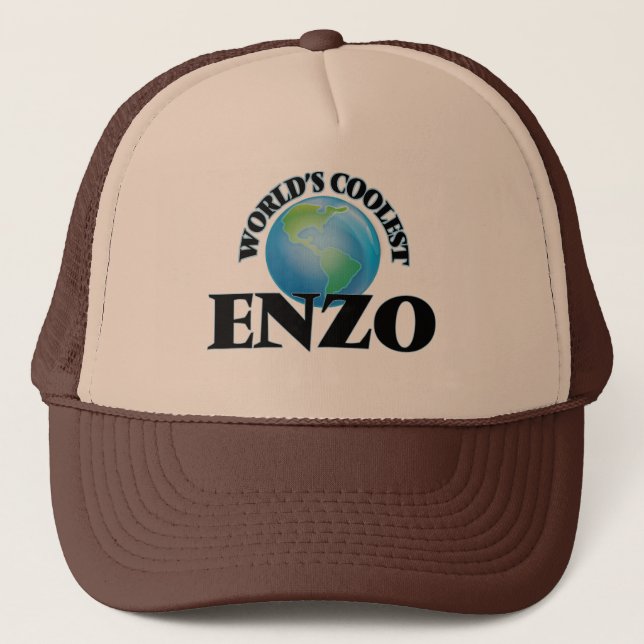 Boné O Enzo o mais fresco do mundo (Frente)