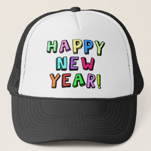 Boné O feliz ano novo