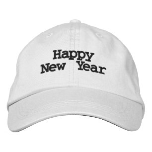Boné O feliz ano novo deseja uma véspera bonito de chap