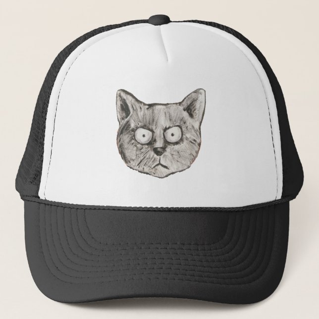 Boné O gato louco (Frente)