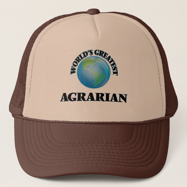 Boné O grande agrário do mundo (Frente)