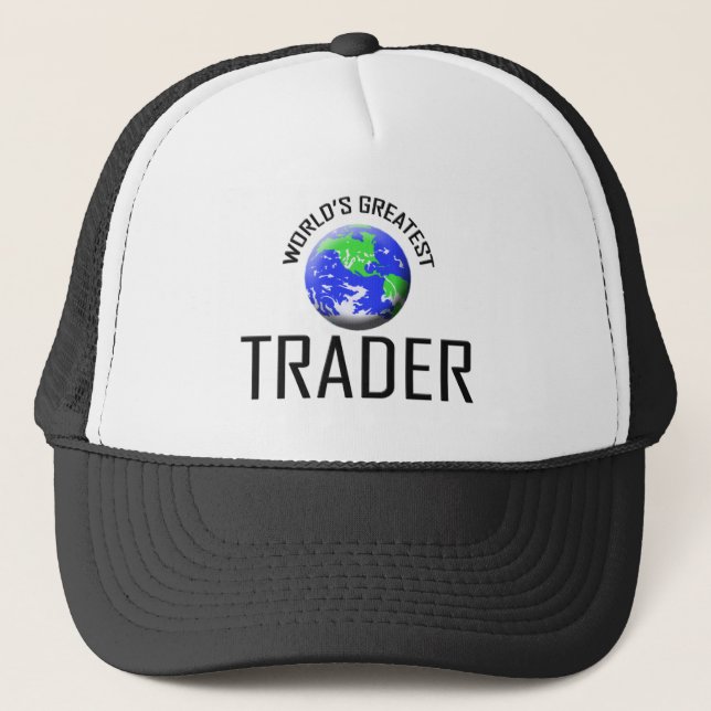 Boné O grande comerciante do mundo (Frente)