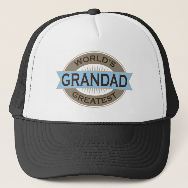 Boné O grande Grandad dos mundos (Frente)