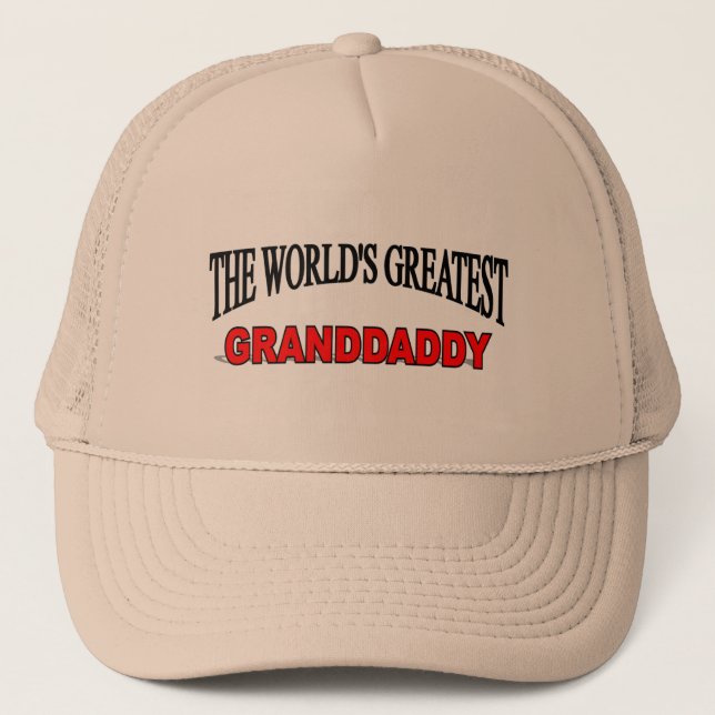 Boné O grande Granddaddy do mundo (Frente)