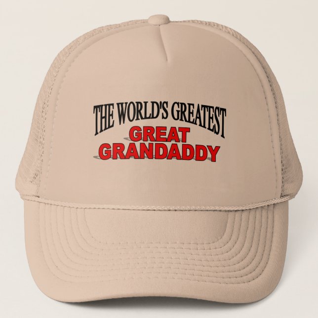 Boné O grande grande Grandaddy do mundo (Frente)