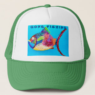 Boné O Hat do Caminhão de Pesca Foi-Se