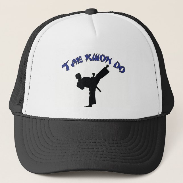 Boné O kwon de Tae - kwon de Tae faz o design da arte (Frente)
