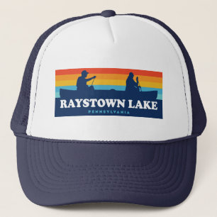 Boné O lago Raystown é o maior lago, inteiramente dent