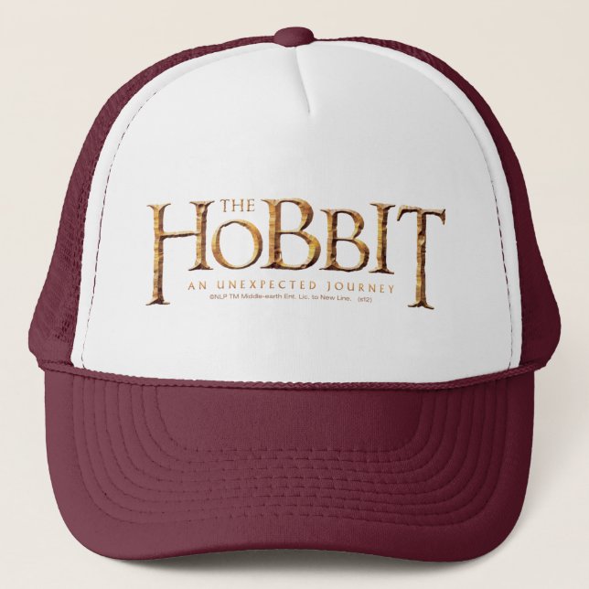 Boné O logotipo de hobbit é texturizado (Frente)