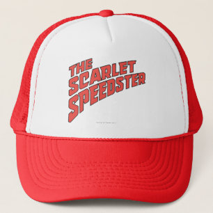 Boné O logotipo do Scarlet Speedster
