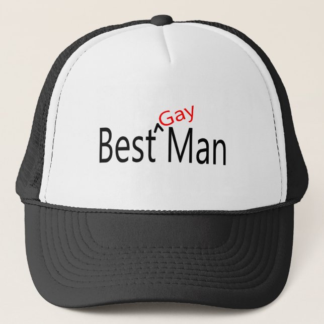 Boné O melhor casamento do homem gay (Frente)