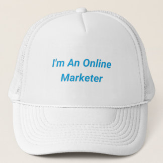 Boné O melhor visto para um Marketer online